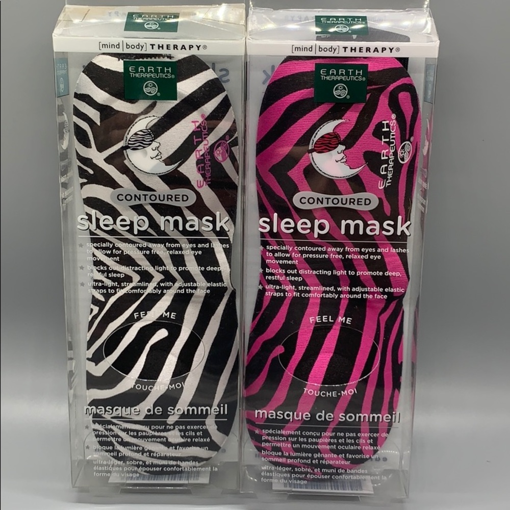 Earth Therapeutics contoured Sleep Mask Choose One